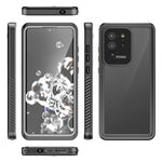 FS Series IP68 Waterproof Case For Samsung Galaxy S20 Ultra Transparent All Inclusive Phone Protective Shell