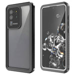 FS Series IP68 Waterproof Case For Samsung Galaxy S20 Ultra Transparent All Inclusive Phone Protective Shell