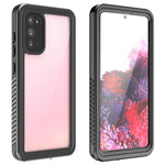 FS Series IP68 Waterproof Case For Samsung Galaxy S20 FE Clear Anti-scratch Anti-fall Phone Cover Shell