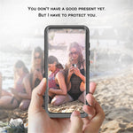 FS Series IP68 Waterproof Case For Samsung Galaxy S20 FE Clear Anti-scratch Anti-fall Phone Cover Shell