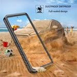 FS Series IP68 Waterproof Case For Samsung Galaxy S20 FE Clear Anti-scratch Anti-fall Phone Cover Shell