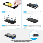 FS Series IP68 Waterproof Case For Samsung Galaxy S21 5G Cell Phone Dust-proof Anti-drop Clear Shell