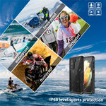 FS Series IP68 Waterproof Case For Samsung Galaxy S21 5G Cell Phone Dust-proof Anti-drop Clear Shell