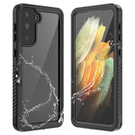 For Samsung Galaxy S21+ 5G FS Series IP68 Waterproof Anti-drop Case Diving Shock-proof Clear Cell Phone Cover