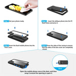 For Samsung Galaxy S21+ 5G FS Series IP68 Waterproof Anti-drop Case Diving Shock-proof Clear Cell Phone Cover