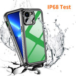 FS Series For iPhone 14 Pro Max Diving Phone Case IP68 Waterproof Dustproof Protection Clear Cover