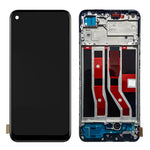 For Oppo A74 4G / A95 4G / F19 Grade C LCD Screen and Digitizer Assembly + Frame Part (TFT Technology) (without Logo)