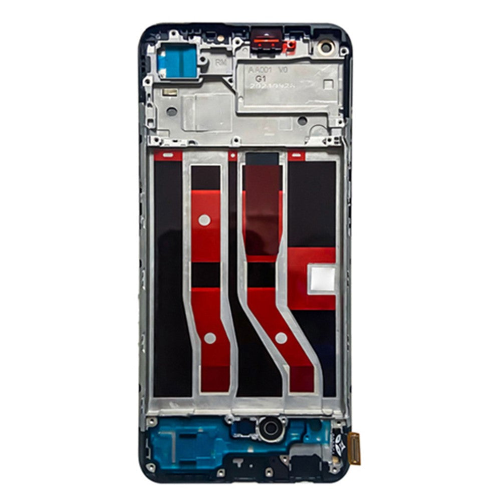 For Oppo A74 4G / A95 4G / F19 Grade C LCD Screen and Digitizer Assembly + Frame Part (TFT Technology) (without Logo)