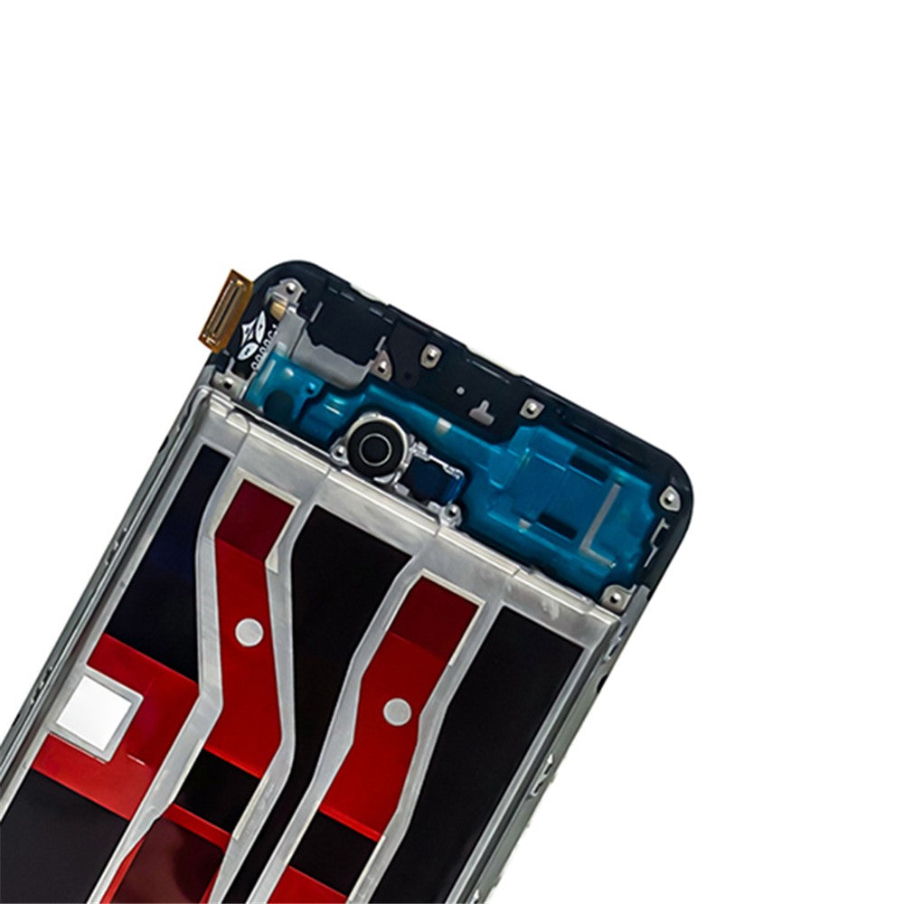 For Oppo A74 4G / A95 4G / F19 Grade C LCD Screen and Digitizer Assembly + Frame Part (TFT Technology) (without Logo)