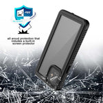 FS-serie til iPhone 12 mini Snorkel-dykkeretui IP68 vandtæt fuldt forseglet klart telefoncover