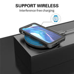 FS-serie til iPhone 12 mini Snorkel-dykkeretui IP68 vandtæt fuldt forseglet klart telefoncover