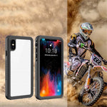 FS Series For iPhone XS Max Waterproof Diving Phone Case Underwater IP68 Full Body Dustproof Clear Cover