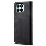 Wallet Case for Honor X8 5G / X6 4G / X6s 4G / 70 Lite 5G / Play 30M Jeans Cloth Texture Stand Leather Phone Cover
