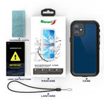 REDPEPPER Dot+ Series til iPhone 12 mini PC+TPU forseglet telefoncover IP68 vandtæt snesikkert snorkleklart cover