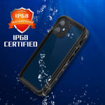 REDPEPPER Dot+ Series til iPhone 12 mini PC+TPU forseglet telefoncover IP68 vandtæt snesikkert snorkleklart cover