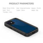 REDPEPPER Dot+ Series til iPhone 12 mini PC+TPU forseglet telefoncover IP68 vandtæt snesikkert snorkleklart cover