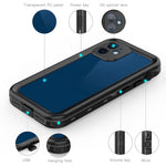 REDPEPPER Dot+ Series til iPhone 12 mini PC+TPU forseglet telefoncover IP68 vandtæt snesikkert snorkleklart cover