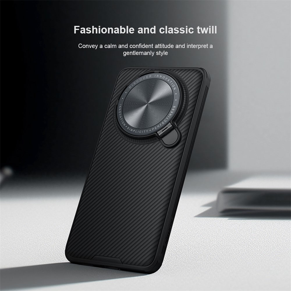 NILLKIN CamShield Prop Series för Huawei Mate 60 Pro / 60 Pro+ Stativ Linslock Bakstycke PC+TPU mobilskal