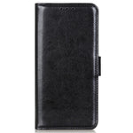 For Huawei Mate 60 PU Leather Wallet Phone Case Crazy Horse Texture Stand Cover