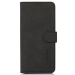 KHAZNEH For Oppo A38 4G Magnetic Clasp Wallet Stand Cover Textured PU Leather Phone Case