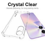 ENKAY HAT PRINCE For Honor Play 40 / 40C 5G Super Clear TPU Mobilskal Halkfritt Randigt mobilfodral Skal