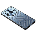 For Honor X50 Hollow Heat Dissipation Phone Back Case TPU+Aluminum Alloy Cover