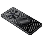 For Honor X50 Hollow Heat Dissipation Phone Back Case TPU+Aluminum Alloy Cover