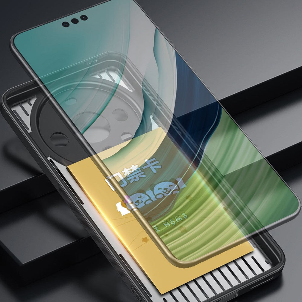 Bagskal til Huawei Mate 60 Pro, hul TPU+aluminiumlegeret mobilskal med varmeafledning