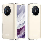 For Huawei Mate X5 Hard PC Phone Drop Protection Case Folding Phone Cover with Tempered Glass Film