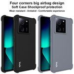 IMAK-mobilcover til Xiaomi 13T / 13T Pro, mat og støddæmpende Airbag-TPU-mobilcover