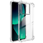 IMAK For Xiaomi 13T / 13T Pro Airbag Corner Drop Protection Phone Case Transparent TPU Cover