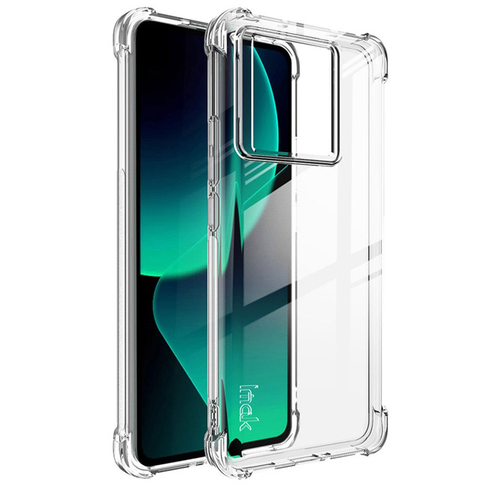 IMAK For Xiaomi 13T / 13T Pro Airbag Corner Drop Protection Phone Case Transparent TPU Cover