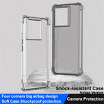 IMAK For Xiaomi 13T / 13T Pro Airbag Corner Drop Protection Phone Case Transparent TPU Cover