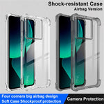 IMAK For Xiaomi 13T / 13T Pro Airbag Corner Drop Protection Phone Case Transparent TPU Cover