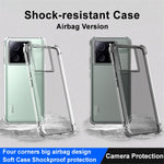 IMAK For Xiaomi 13T / 13T Pro Airbag Corner Drop Protection Phone Case Transparent TPU Cover