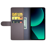 For Xiaomi 13T / 13T Pro / Redmi K60 Ultra Case Genuine Split Leather Phone Cover with Wallet Stand