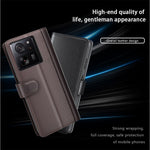 For Xiaomi 13T / 13T Pro / Redmi K60 Ultra Case Genuine Split Leather Phone Cover with Wallet Stand
