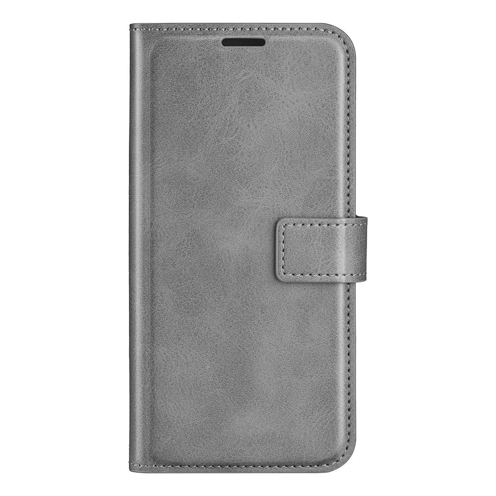 For Xiaomi 13T / 13T Pro Magnetic Closure Cover Wallet Stand PU Leather Case Calf Texture Anti-scratch Phone Shell