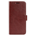 Xiaomi 13T / 13T Pro / Redmi K60 Ultra PU-läder mobilmobilskal Crazy Horse Texture Viewer Stand plånboksfodral