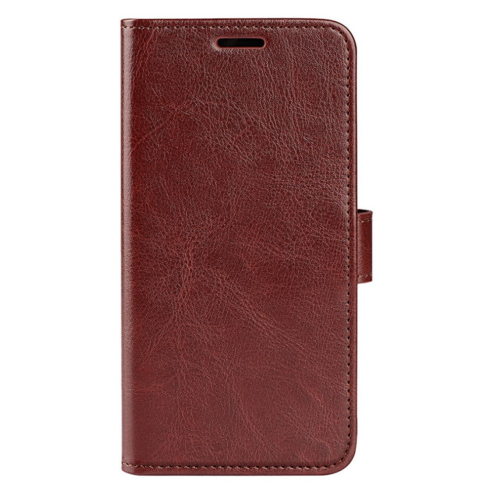 Xiaomi 13T / 13T Pro / Redmi K60 Ultra PU-läder mobilmobilskal Crazy Horse Texture Viewer Stand plånboksfodral