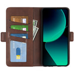 For Xiaomi 13T / 13T Pro Fall Protection Calf Texture Phone Cover Leather Wallet Stand Flip Case