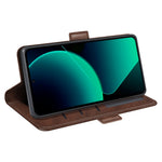 For Xiaomi 13T / 13T Pro Fall Protection Calf Texture Phone Cover Leather Wallet Stand Flip Case