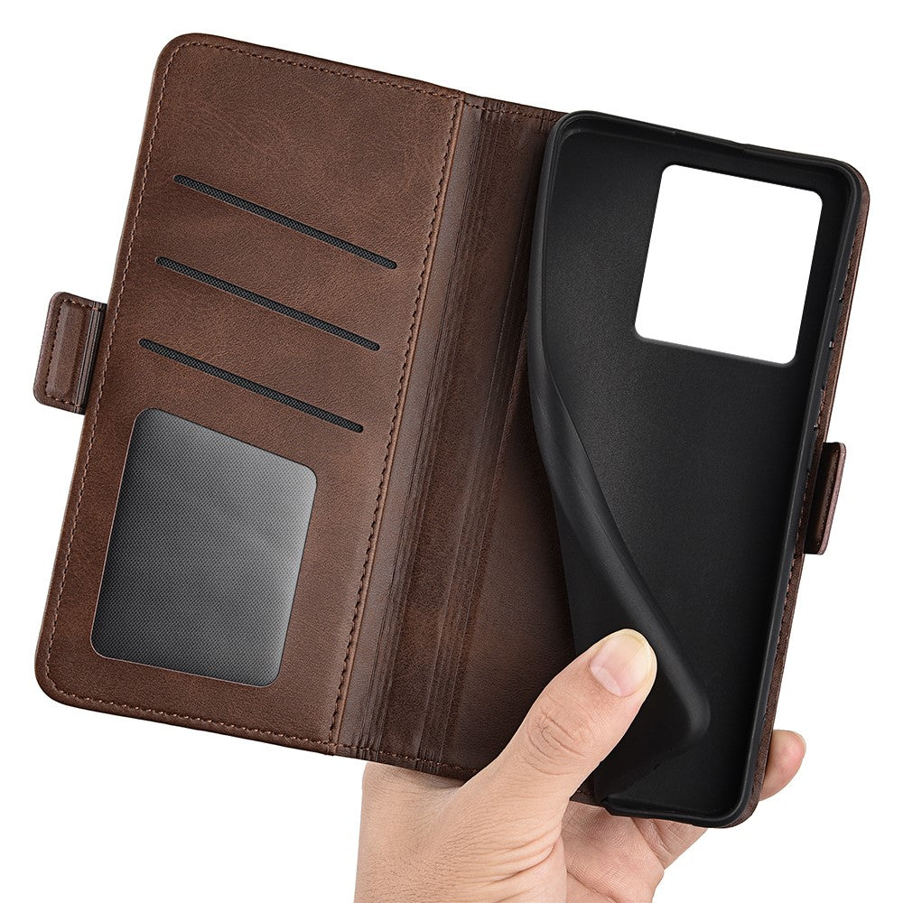 For Xiaomi 13T / 13T Pro Fall Protection Calf Texture Phone Cover Leather Wallet Stand Flip Case