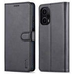 AZNS För Xiaomi Redmi Note 12 Turbo / Poco F5 5G Läderfodral med fallskydd, fällbart stativ, plånboksfodral