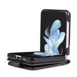 AZNS For Samsung Galaxy Z Flip4 5G Case PU Leather Card Holder Phone Cover