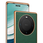 SULADA For Huawei Mate 60 Pro+ / 60 Pro Litchi Texture Phone Cover PU Leather+PC+TPU Anti-drop Case