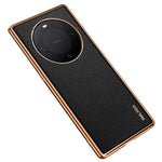 SULADA For Huawei Mate 60 Pro+ / 60 Pro Litchi Texture Phone Cover PU Leather+PC+TPU Anti-drop Case