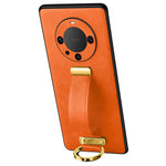 SULADA Fashion Series for Huawei Mate 60 Pro / 60 Pro+ Retractable Strap Kickstand Cover Leather+PC+TPU Phone Case