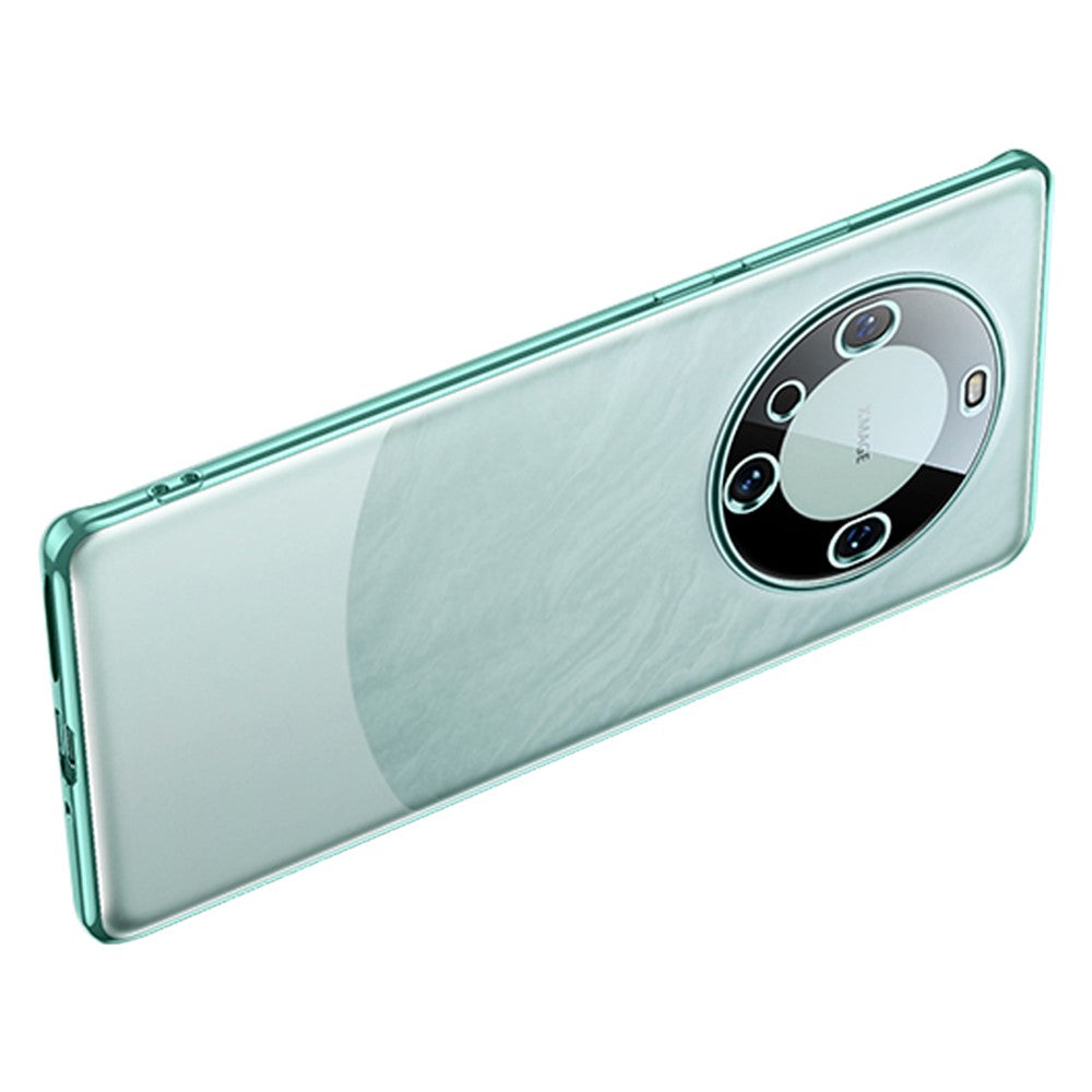For Huawei Mate 60 Case AG Vacuum Electroplating Matte TPU Phone Shell