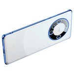 For Huawei Mate 60 Case AG Vacuum Electroplating Matte TPU Phone Shell